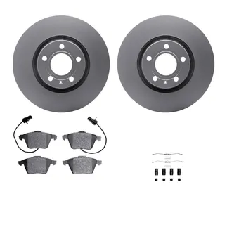 R1 Concepts WDWH1-73024 Brake Rotor- Carbon Coated W/ Ceramic Pads & Hdw